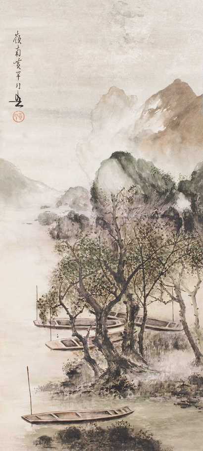黄幻吾 山水 立轴